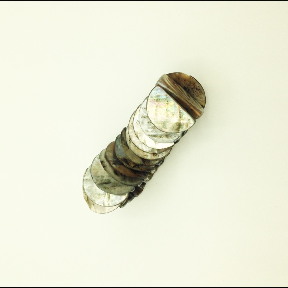 Abalone  stretched shell bracelet